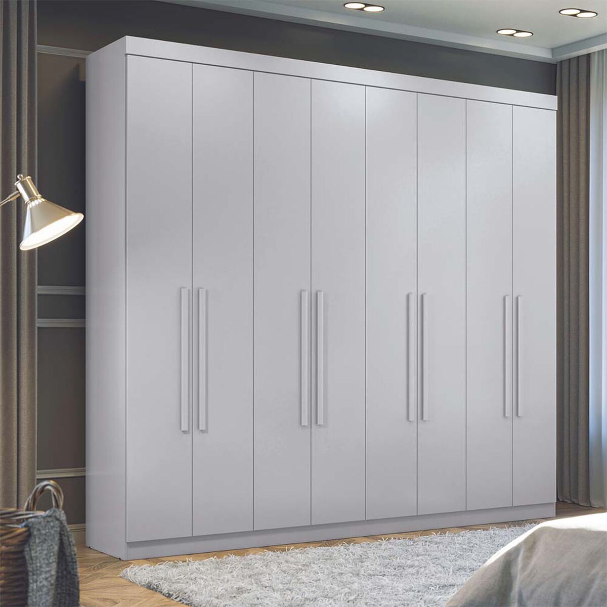 Clóset Onessta Master 8 Puertas Blanco