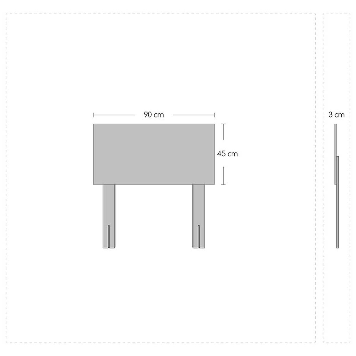Cama Europea Celta 1 Plaza Atlantis Black + Respaldo + Velador Castilla + Almohada