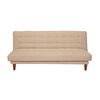 Futón Latam Home Turin Lino 3 Cuerpos Beige