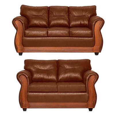 Juego de Living Black Factory Toronto 5 Cuerpos Terracota