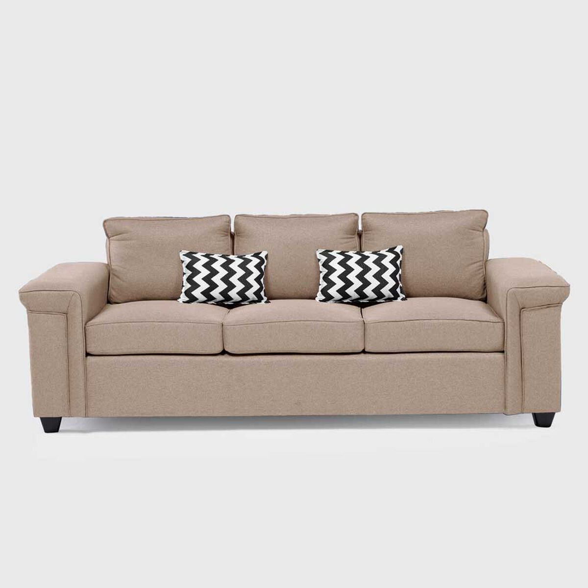 Sof&aacute; Mons Sicilia 3 Cuerpos Beige