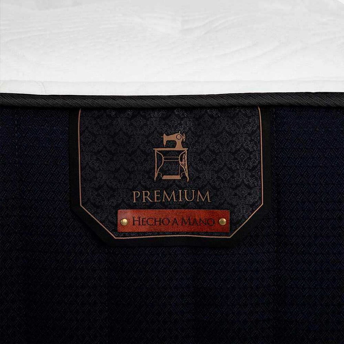 Cama Europea CIC Base Dividida King Premium + Respaldo Miro Negro