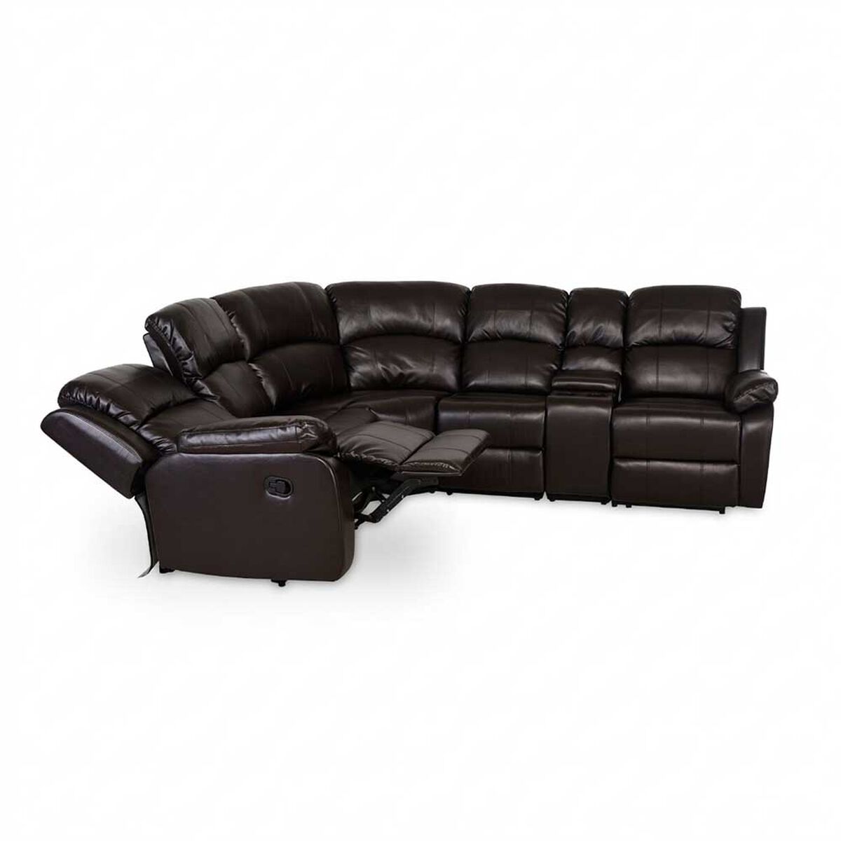 Sofa Seccional CIC Andaluc&iacute;a 5 Cuerpos Chocolate