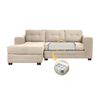Sof&aacute; Seccional Izquierdo Living Factory Roma 3 Cuerpos Beige