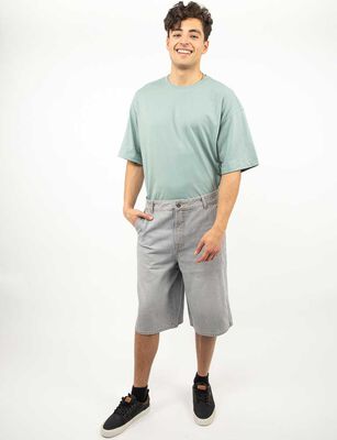 Imagen 2 del producto Bermuda Mezclilla Hombre Icono Gris, Negro