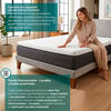 Cama Europea Latam Home 2 Plazas New Top BD Beige