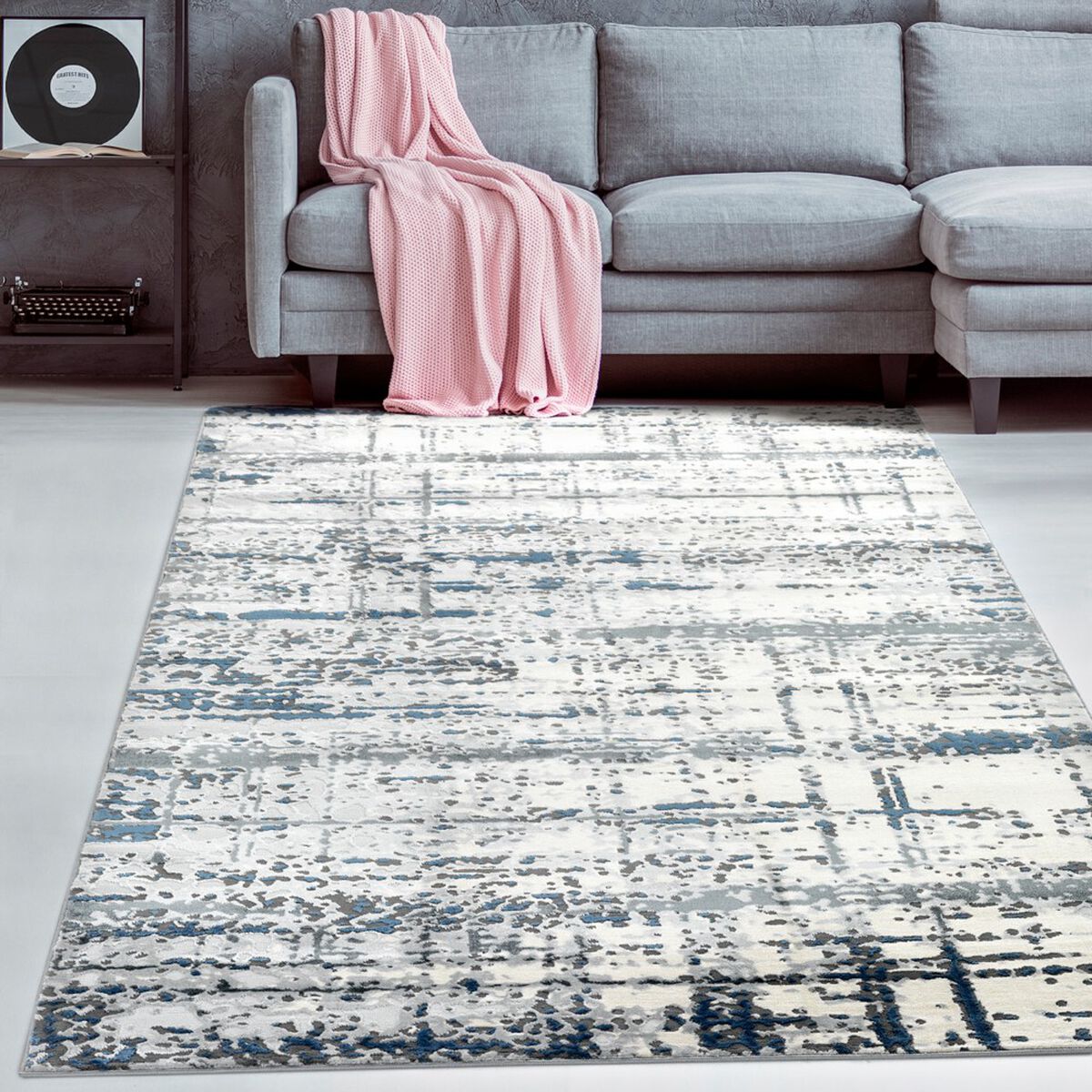 Alfombra Modalfo Babil 240 x 300 cm Azul