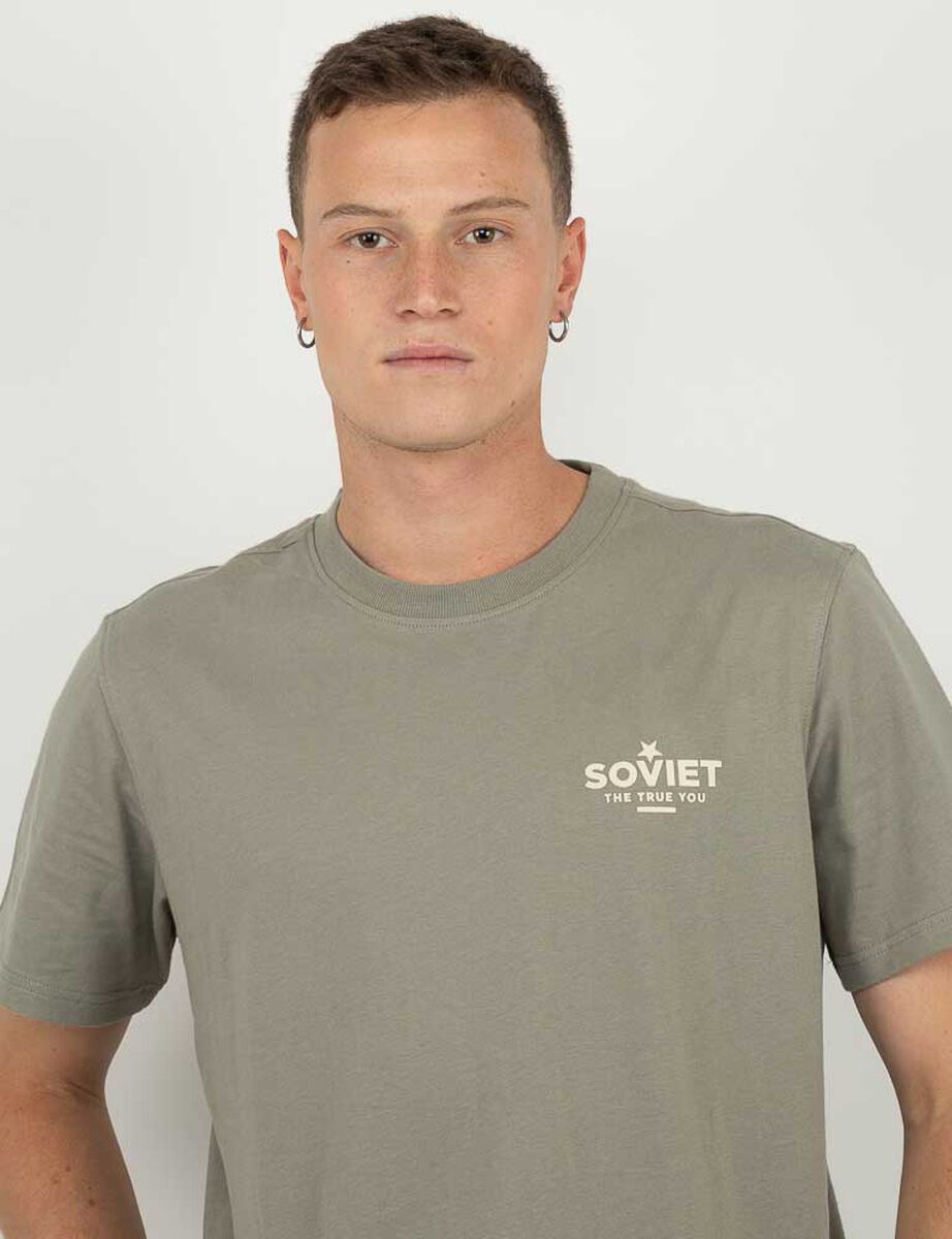 Polera Manga Corta Hombre Soviet