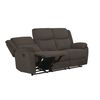 Sofá Reclinable Zoy Home Thane 3 Cuerpos Moca