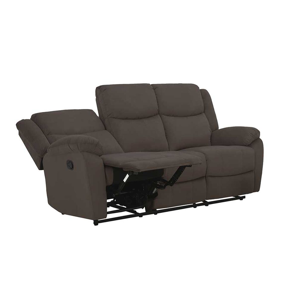 Sofá Reclinable Zoy Home Thane 3 Cuerpos Moca