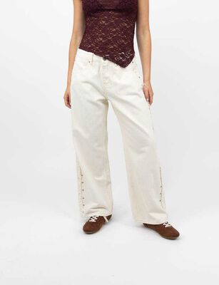 Imagen 1 del producto Jeans Mujer Icono Crudo