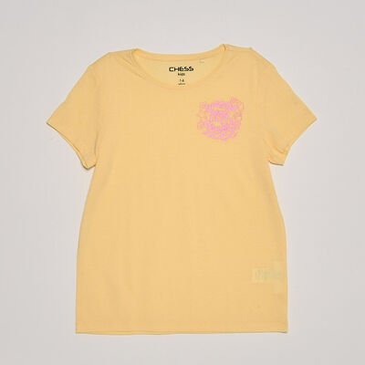 Polera Manga Corta Niña Chess Baby