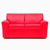 Sof&aacute; Cabsur Milan 2 Cuerpos PU Rojo