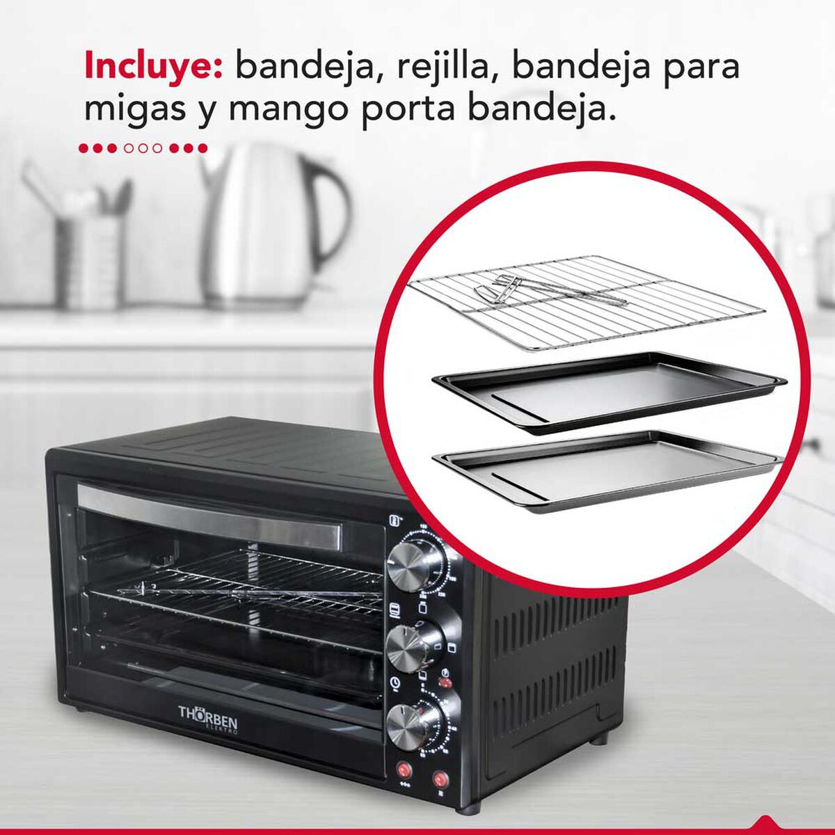 Horno Eléctrico Thorben Thor Magnum Oven 60