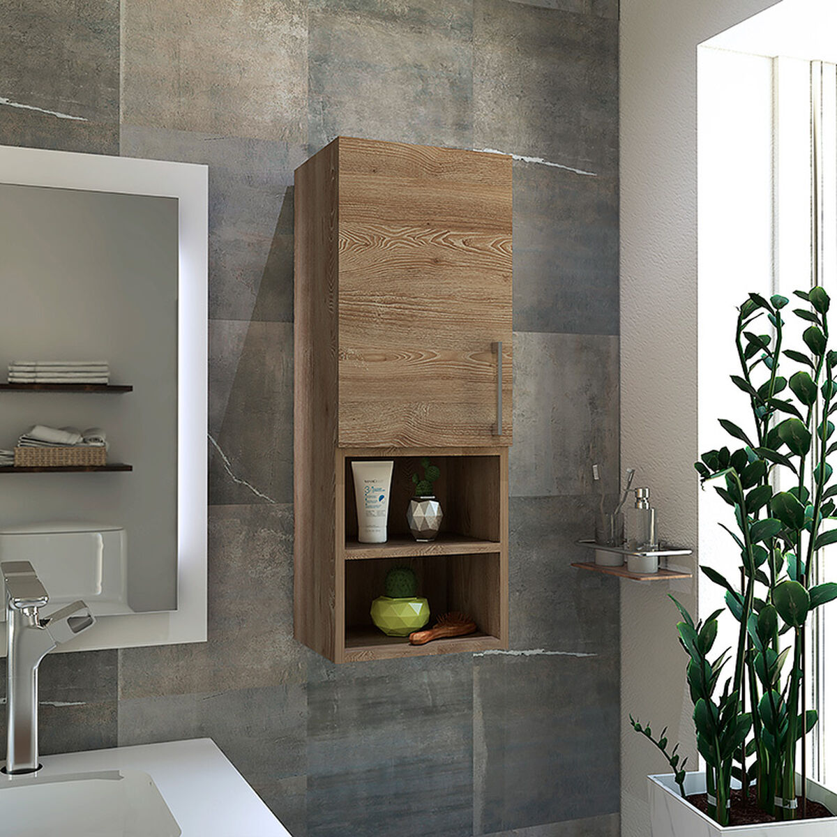 Mueble Auxiliar Baño Barcelona