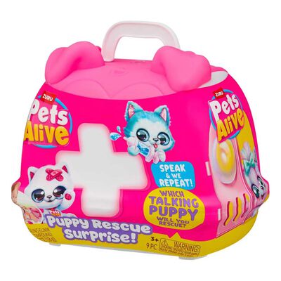 Peluche Interactivo Rescata y Cura Sorpresa Pets Alive