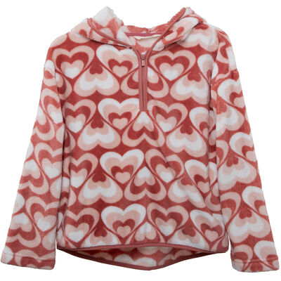 Imagen 1 del producto Polerón Sherpa Niña Mila Beige, Rosa