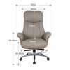 Silla de Escritorio Rodler Comfort Gris