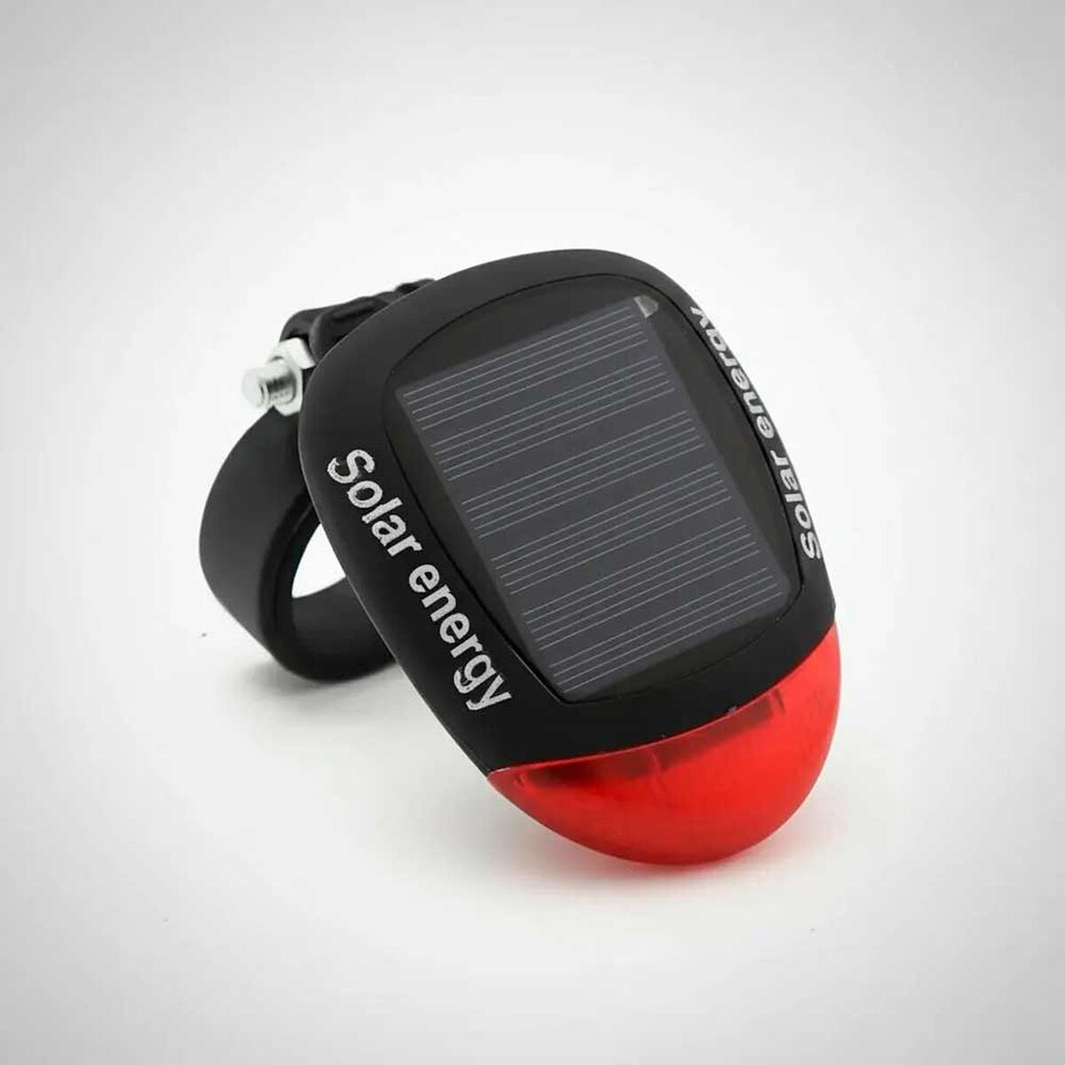 Luz Led Trasera Bicicleta Solar Contra Agua Recargable Pro Outdoor