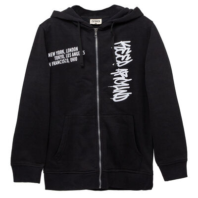 Imagen 1 del producto Polerón Niño Cutback Negro, Oliva