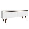 Rack TV Vekkahome Le Mans Hasta 55" Blanco