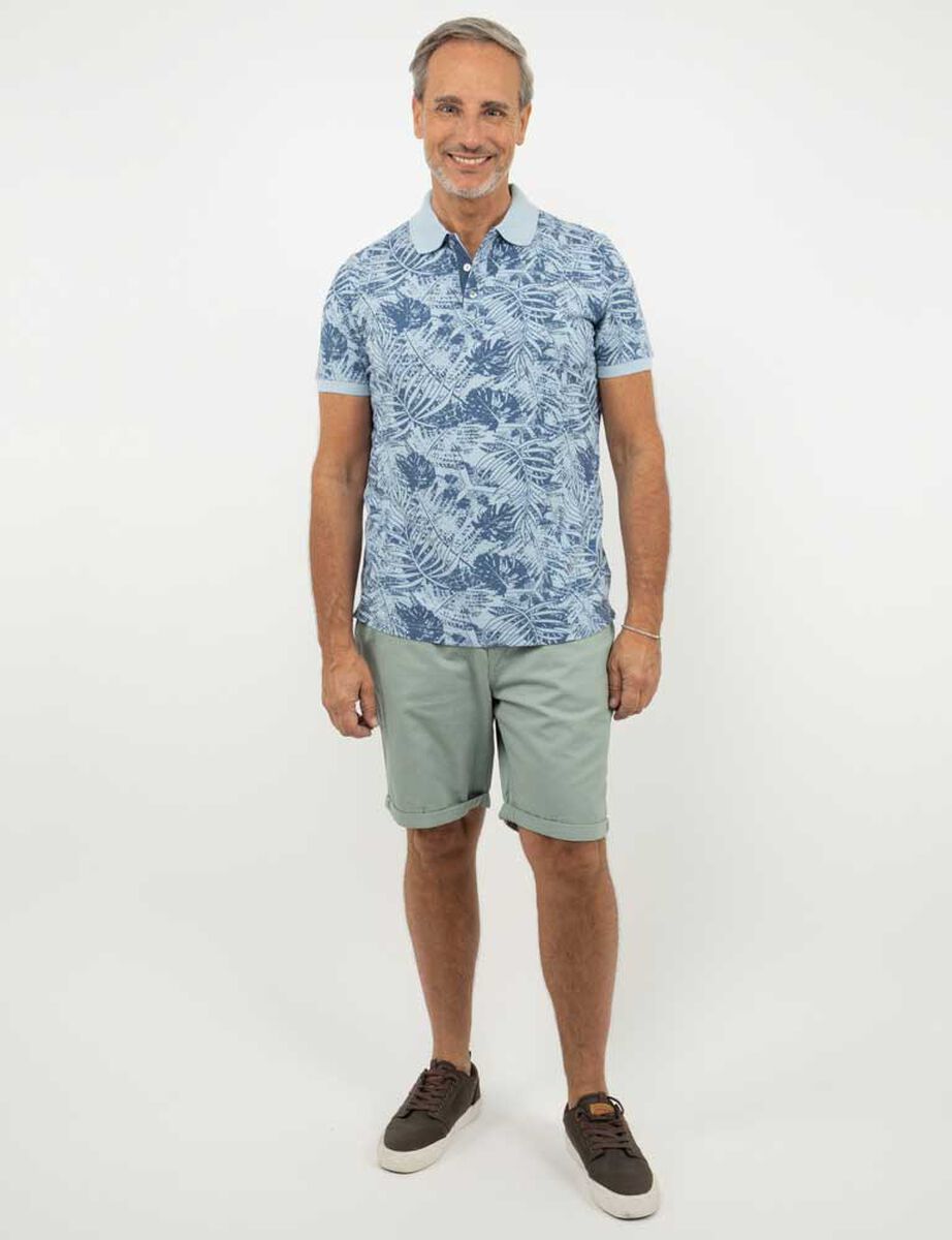 Polera Piqué Manga Corta Hombre Portman Club