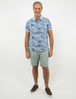 Imagen 2 del producto Polera Piqué Manga Corta Hombre Portman Club Celeste, Coral, Navy, Negro, Verde