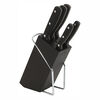 Juego 3 Cuchillos Acero Inoxidable Magefesa Blade + Taco Madera Negro