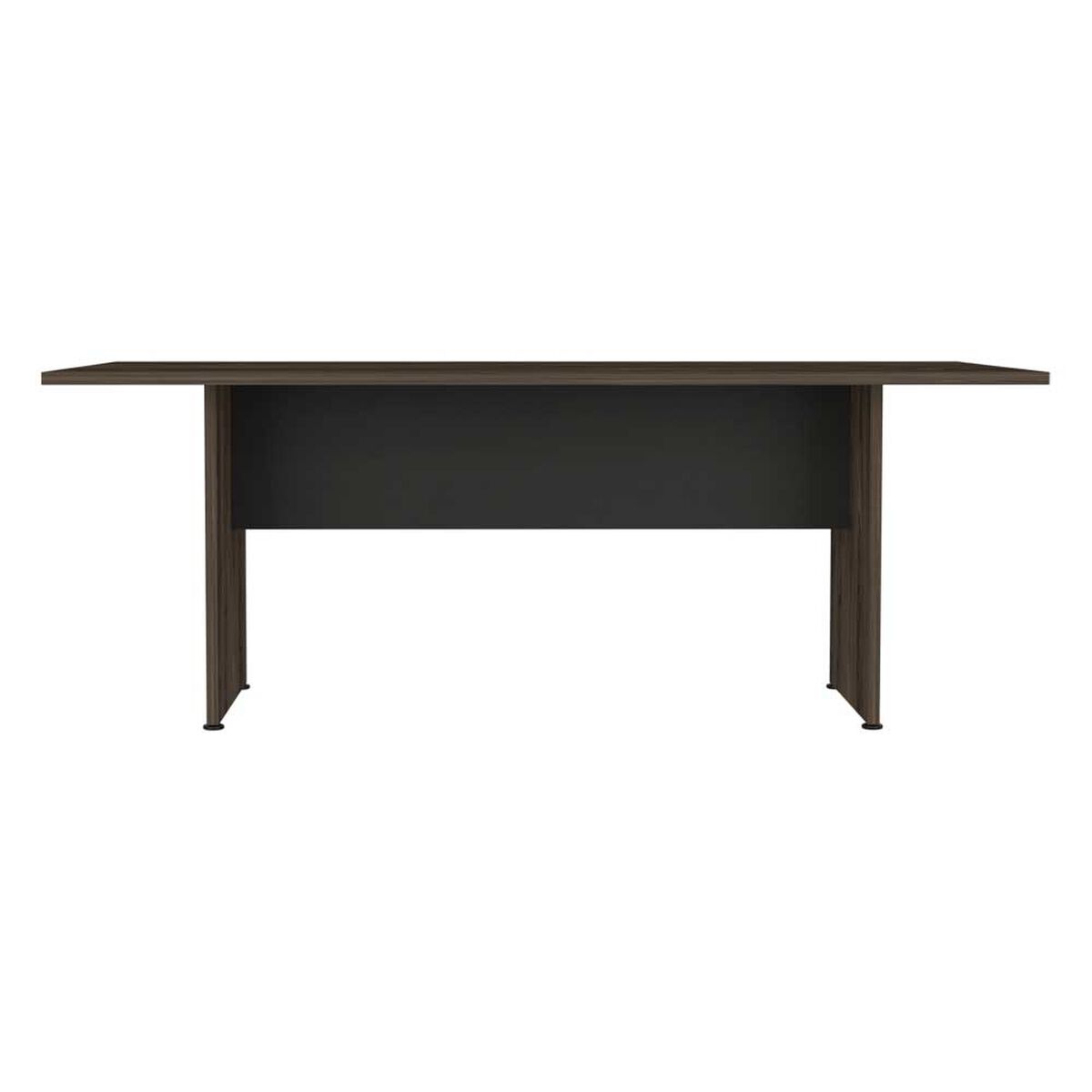 Escritorio TuHome Home Office Negro Soft Coñac