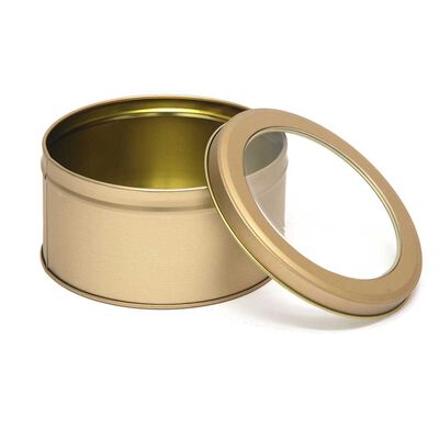 Imagen 2 del producto Lata Decorativa Metal Vgo 7 x 13 cm Dorado