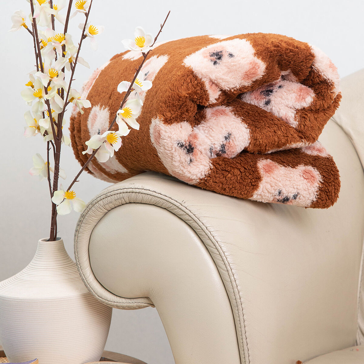 Manta de Poli&eacute;ster Doral 127 x 152 cm Softy Dise&ntilde;o 2