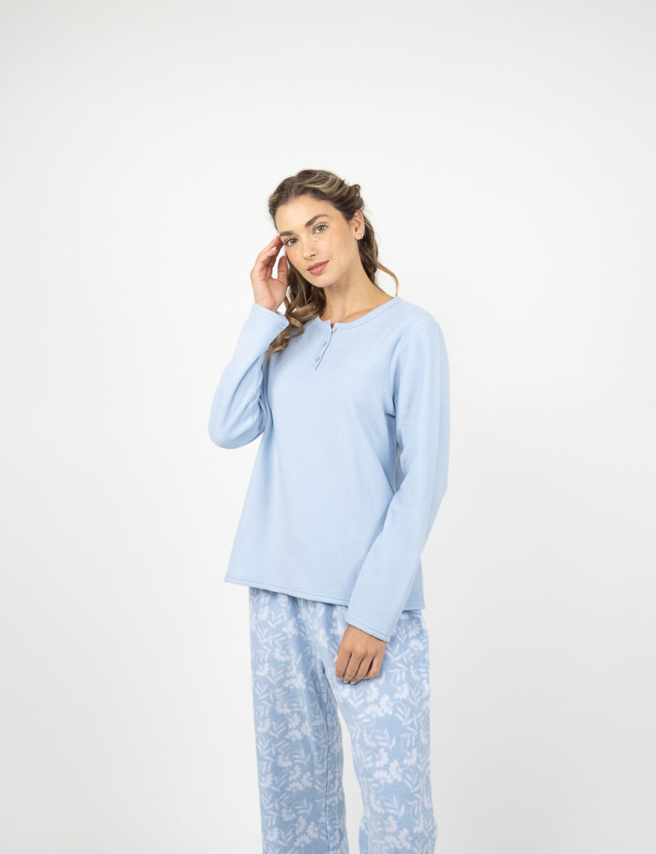 Pijama Polar Mujer Portman Club