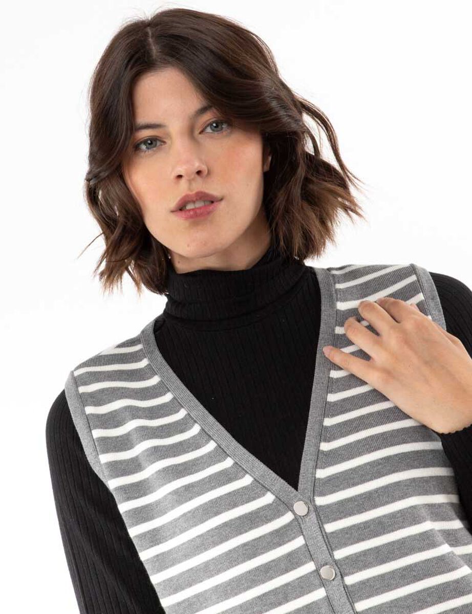 Sweater Sin Mangas Zibel