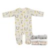 Pijama x4 unisex 12-18M Bebesit