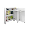 Escritorio Plegable Rodler RD606 Blanco