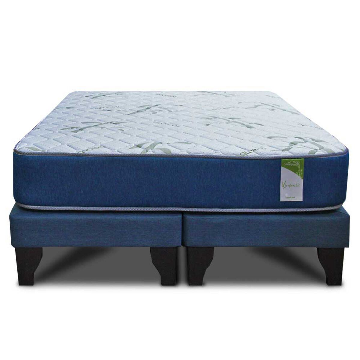 Cama Europea Sleepwell Base Dividida 2 Plazas Kiropractic