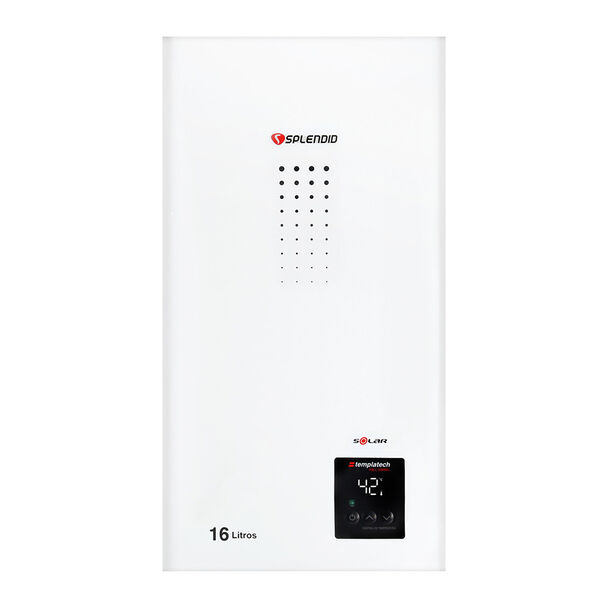 Calefont Gas Licuado Splendid Tiro Natural Templatech 16 lts.