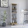 Mueble Alacena TuHome Bi Color Blanco Duna 2 Puertas