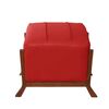 Pouf Latam Home Marsella PU Rojo