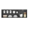 Mueble de Cocina Aereo Vekkahome Opie Gris