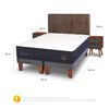Cama Europea CIC Base Dividida King Súper Premium + Respaldo + Veladores