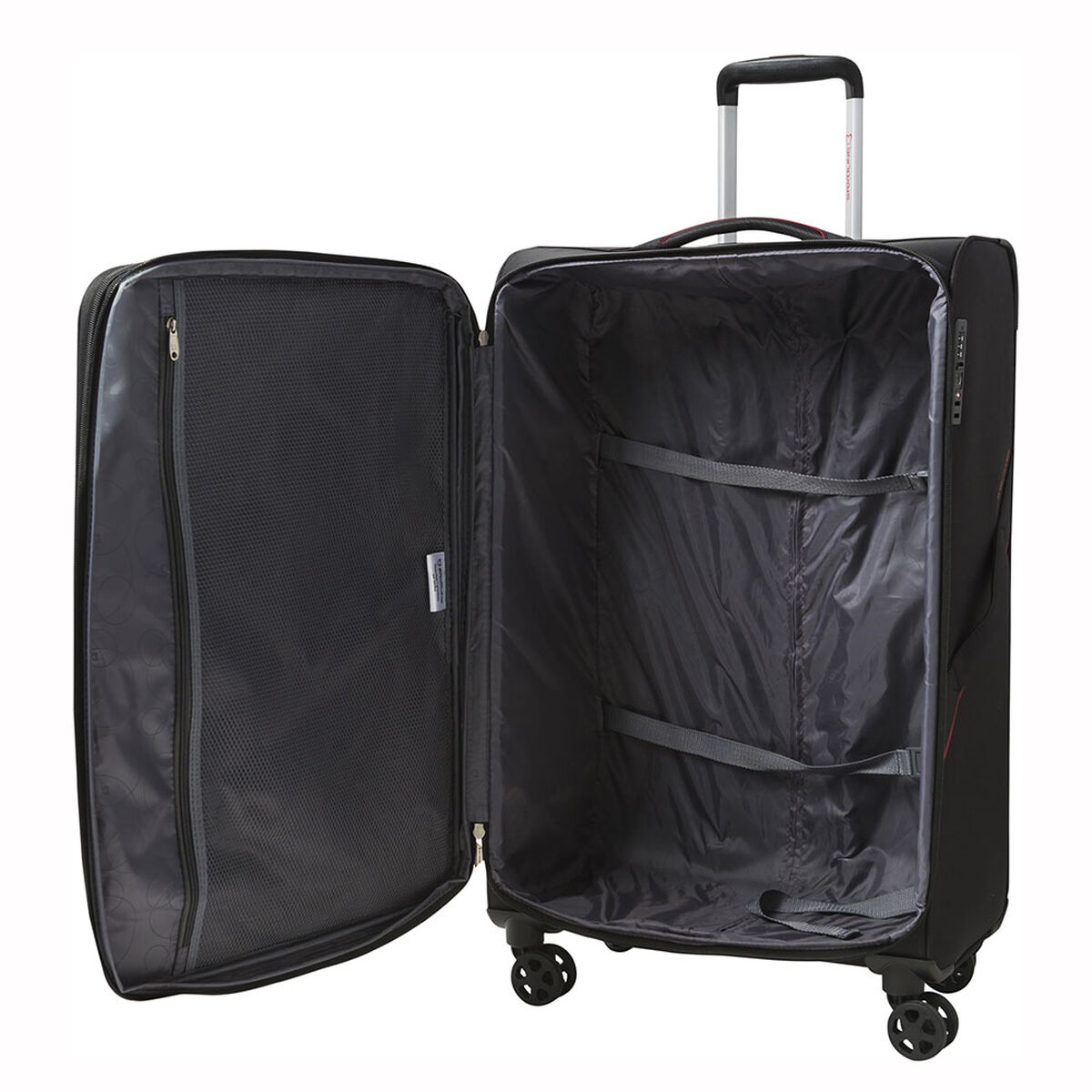 Maleta Vancouver Grande Negro 102 Lts