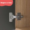 Mueble de Cocina Roca Avela Miel Grafito 1 Cajón 4 Puertas