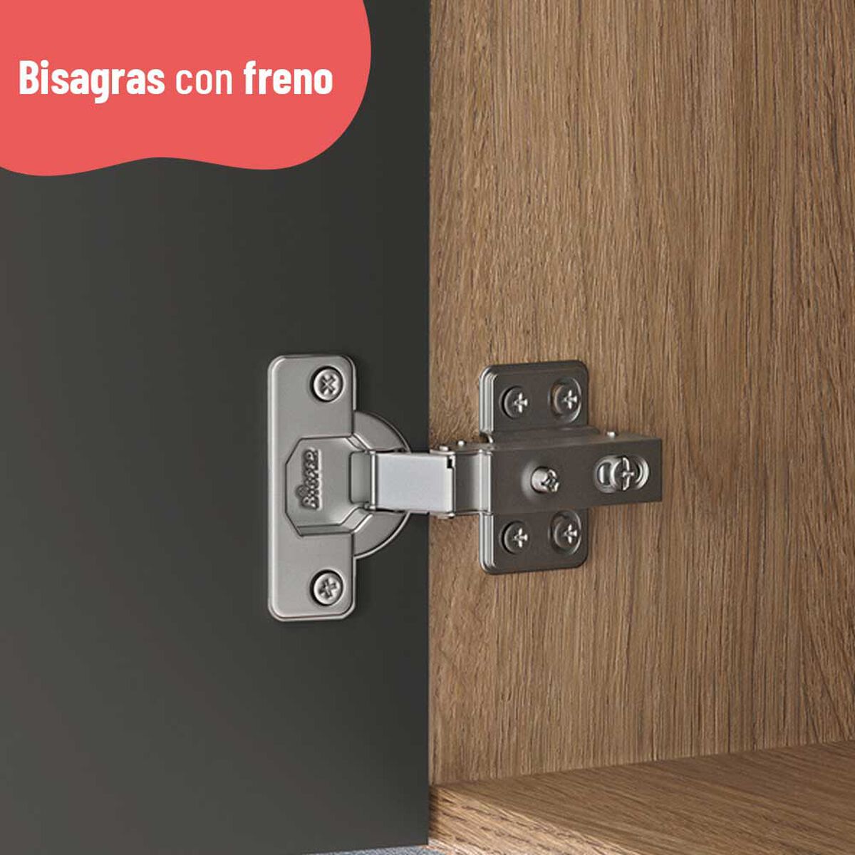 Mueble de Cocina Roca Avela Miel Grafito 1 Cajón 4 Puertas