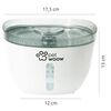 Dispensador de Agua para Mascotas PetWoow Blanco
