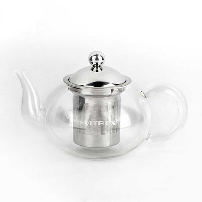 Imagen 1 del producto Tetera para Té Vidrio Borosilicato Vitrex Mumbai 800 ml