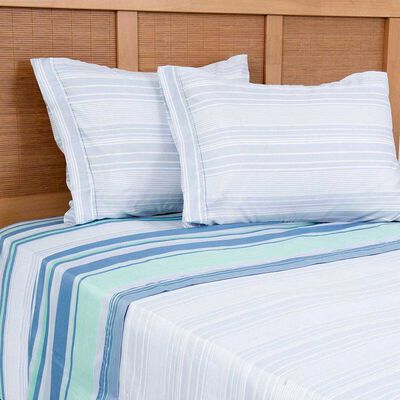 Imagen 2 del producto Juego de Sábanas Plumetti King Estampada Cypress