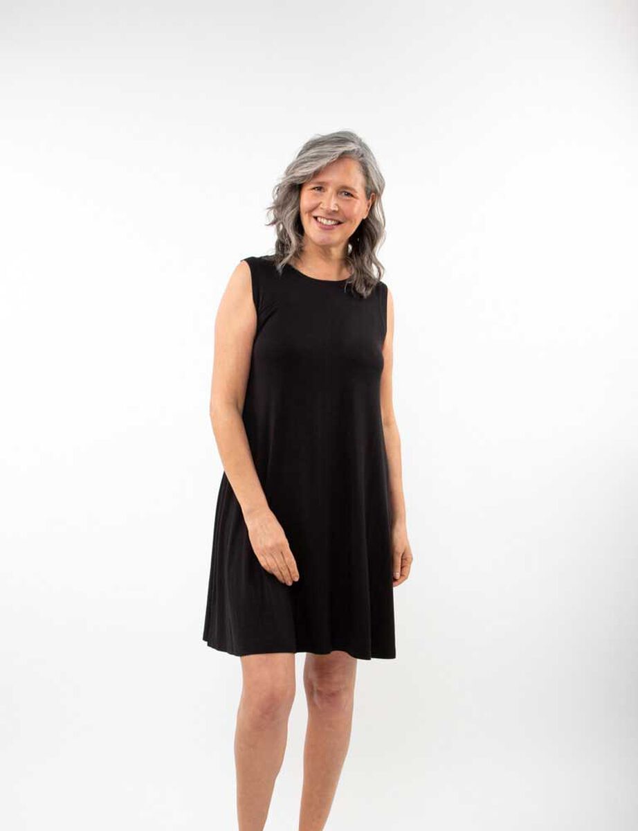 Vestido Midi Sin Mangas Mujer Portman Club