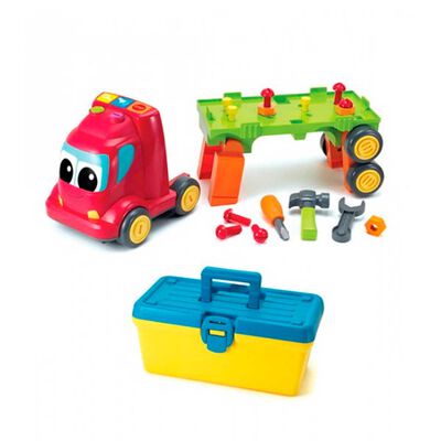 Imagen 2 del producto Juguete de Estimulación Bebe Camión de Construcción Infantino