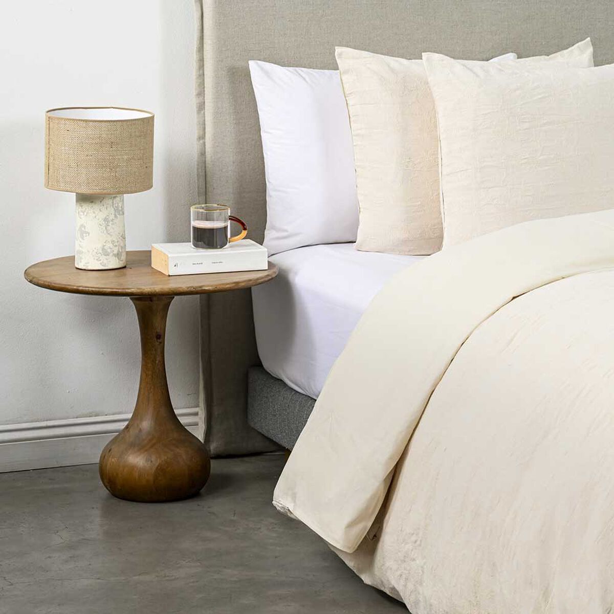 Funda de Plum&oacute;n Cannon 2 Plazas Sand Beige